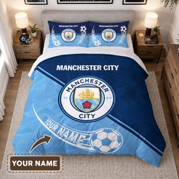 Manchester City Duvet Cover - Manchester City Bedding Set 2
