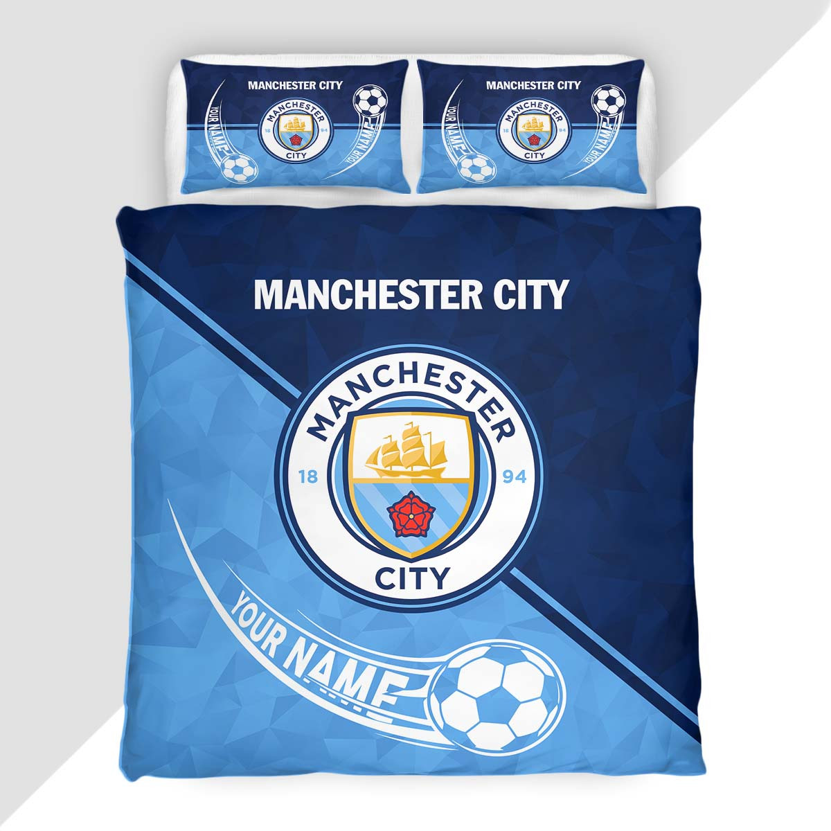 Manchester City Duvet Cover - Manchester City Bedding Set
