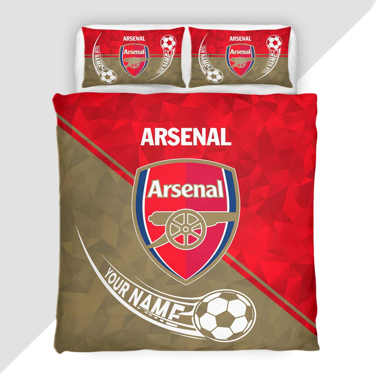 Arsenal Duvet Cover - Arsenal FC Bedding Set