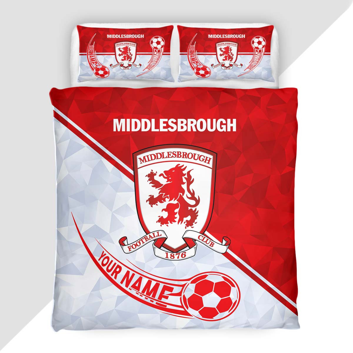 Middlesbrough Duvet Cover - Middlesbrough Bedding Set