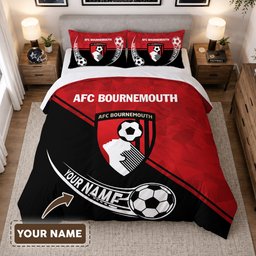 AFC Bournemouth Duvet Cover - AFC Bournemouth Bedding Set 2