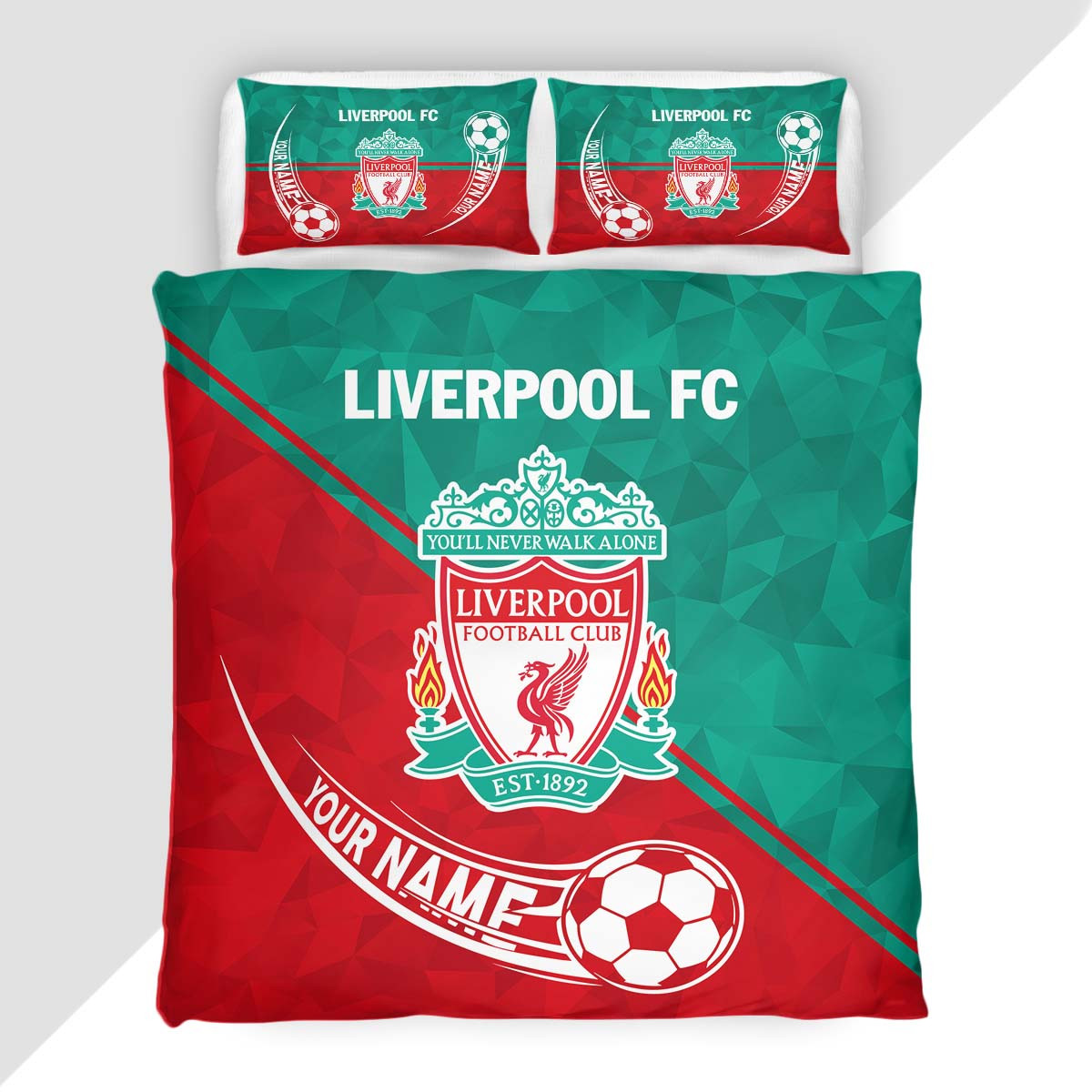 Liverpool FC Duvet Cover - Liverpool FC Bedding Set