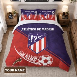 Atlético de Madrid Duvet Cover - Atlético de Madrid Bedding Set 2