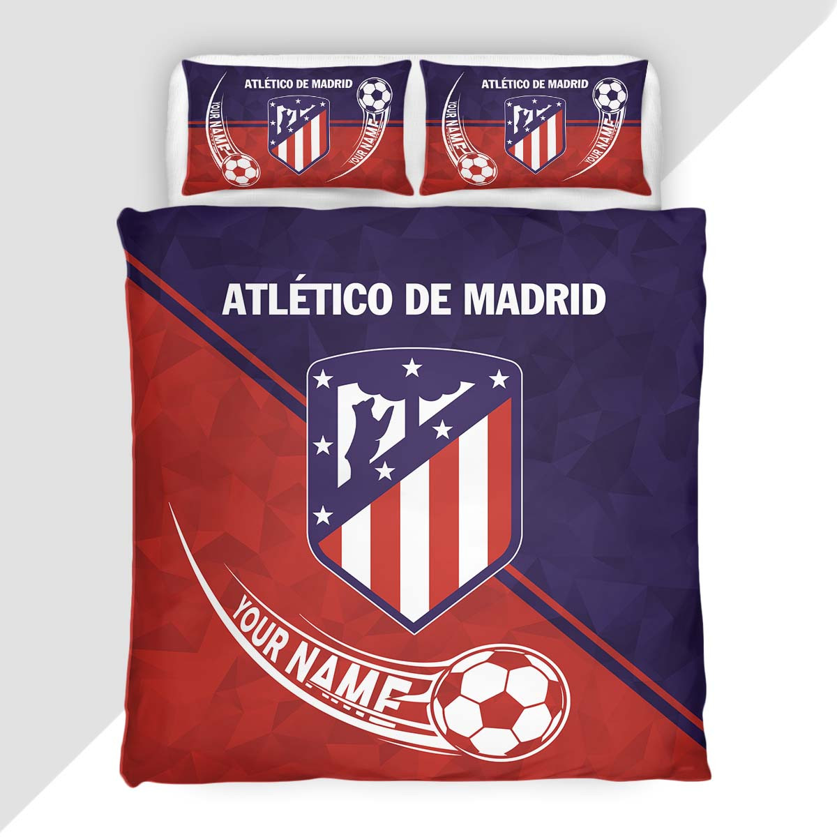 Atlético de Madrid Duvet Cover - Atlético de Madrid Bedding Set