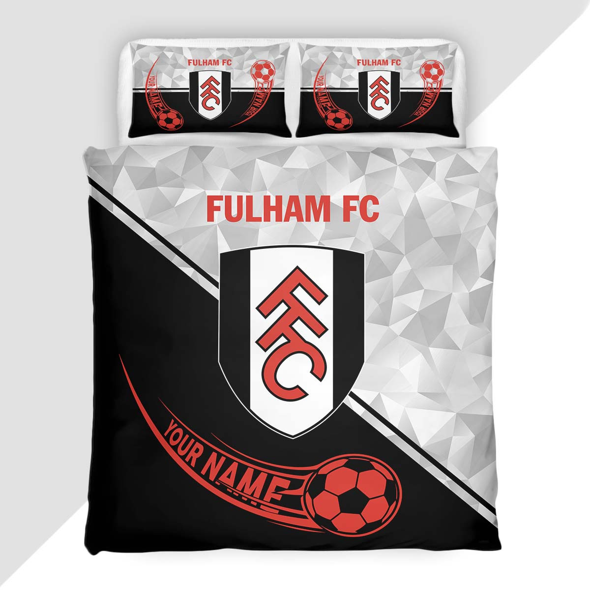 Fulham FC Duvet Cover - Fulham FC Bedding Set