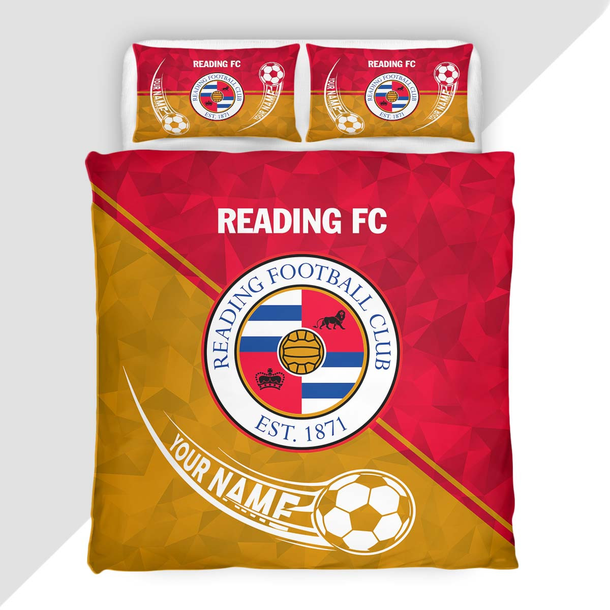 Reading Duvet Cover - Reading Bedding Set