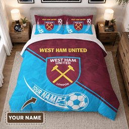 West Ham United Duvet Cover - West Ham United Bedding Set 2