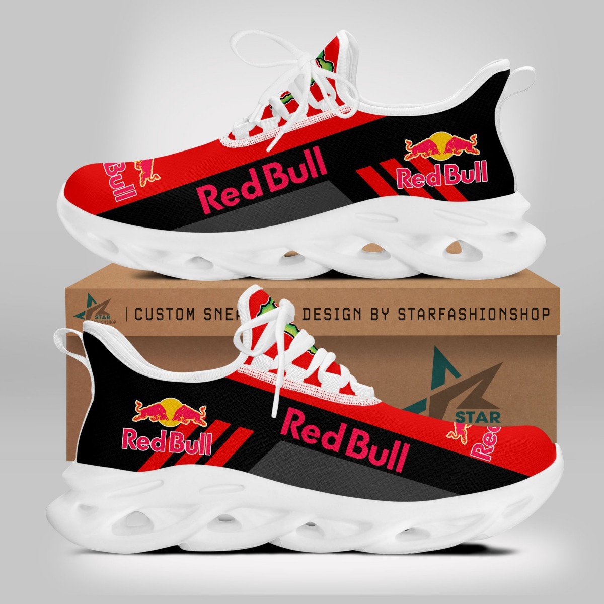 Red Bull Clunky Sneakers