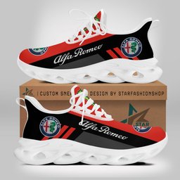 Alfa Romeo Red Clunky Sneakers