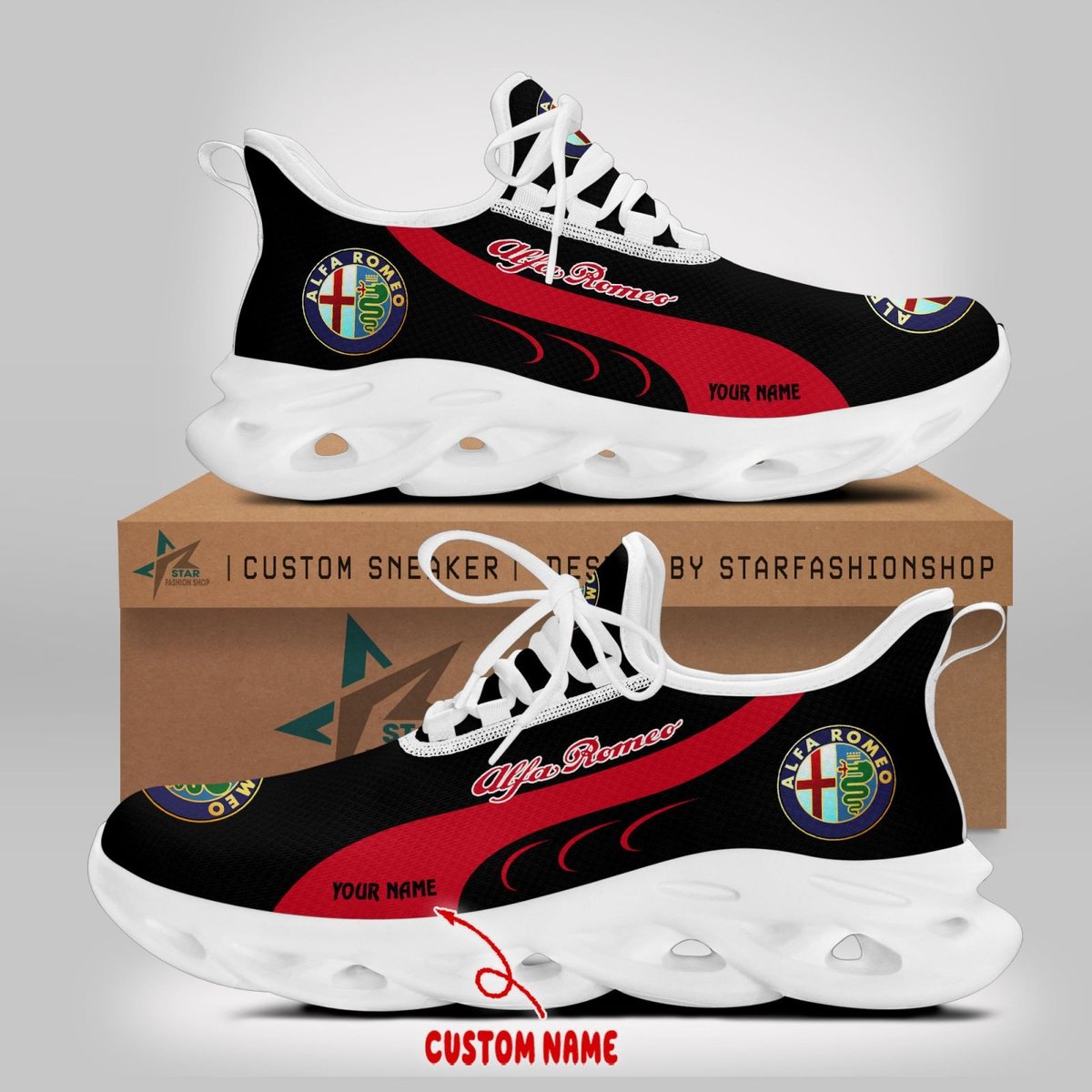 Alfa Romeo Clunky Sneakers