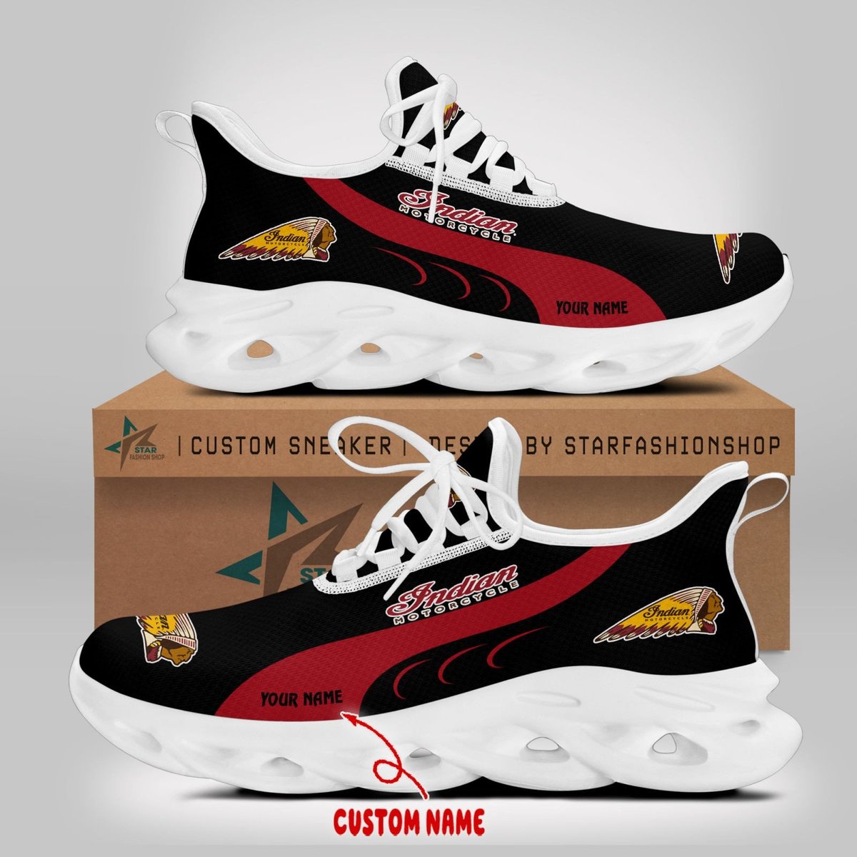 Indian Motorcycle Clunky Sneakers