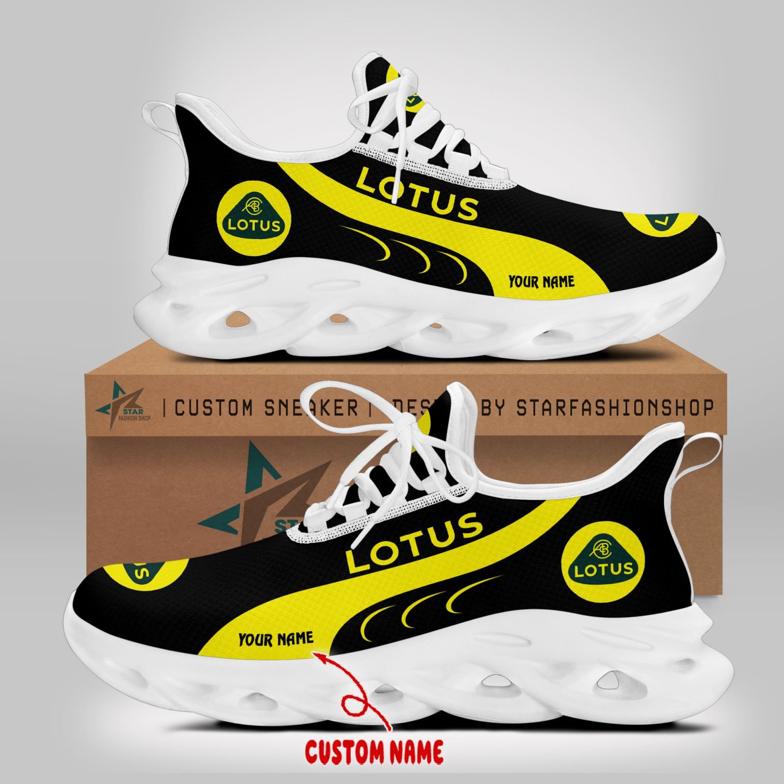 Lotus Clunky Sneakers