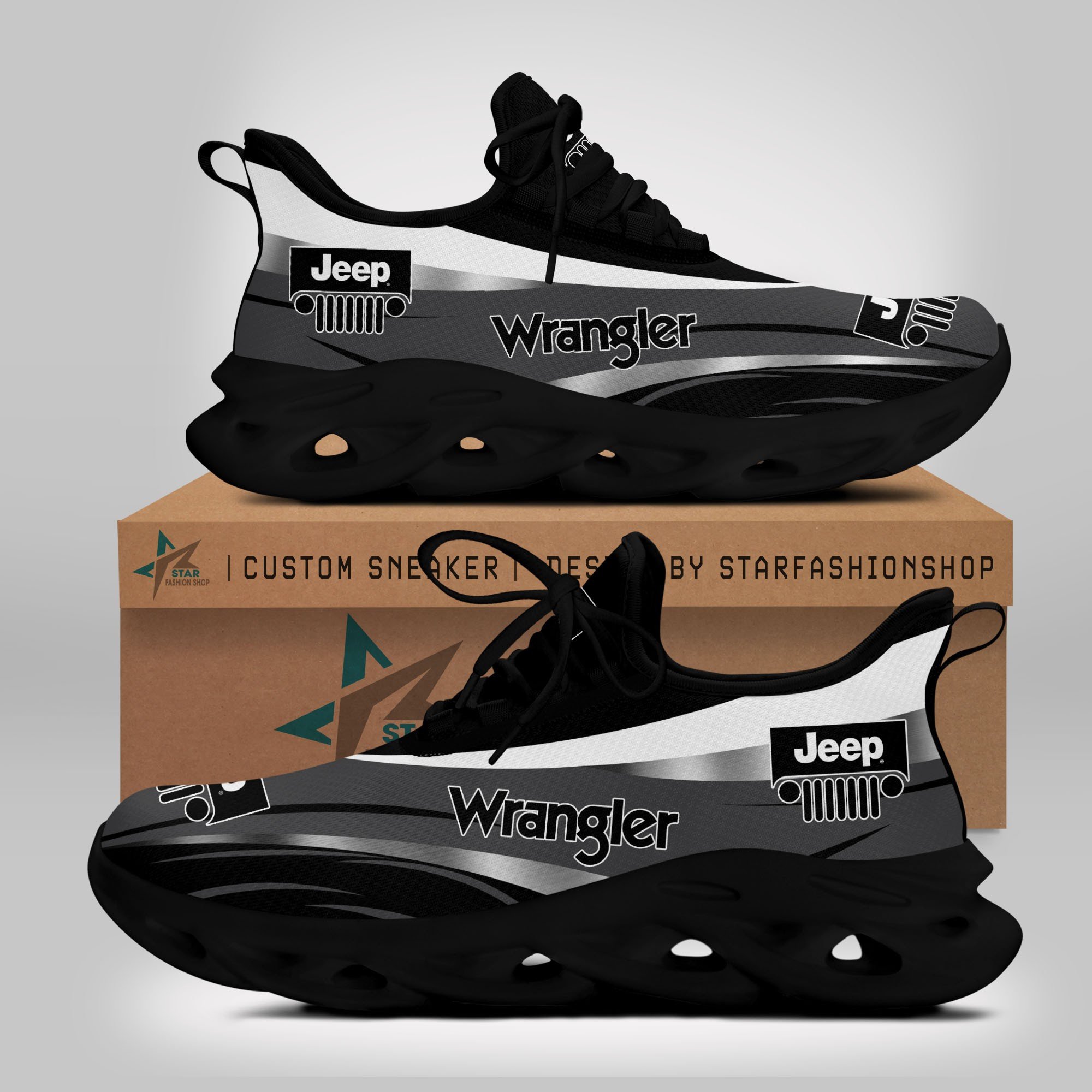 Jeep Wrangler Clunky Sneakers V4