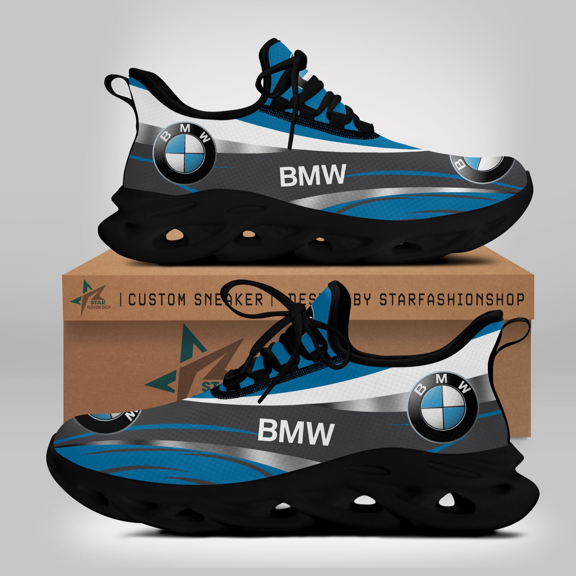 BMW Car Clunky Sneakers V4