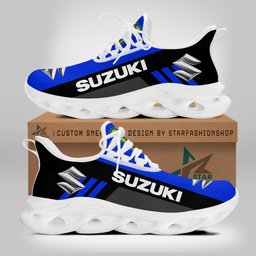 Suzuki Blue Clunky Sneakers