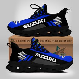 Suzuki Blue Clunky Sneakers