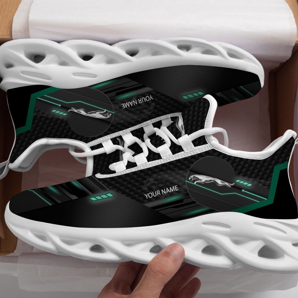 Jaguar Cars Clunky Sneakers V3