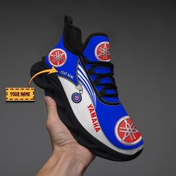 Yamaha Blue Clunky Sneakers V4