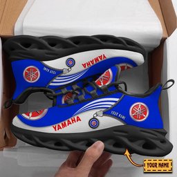 Yamaha Blue Clunky Sneakers V4