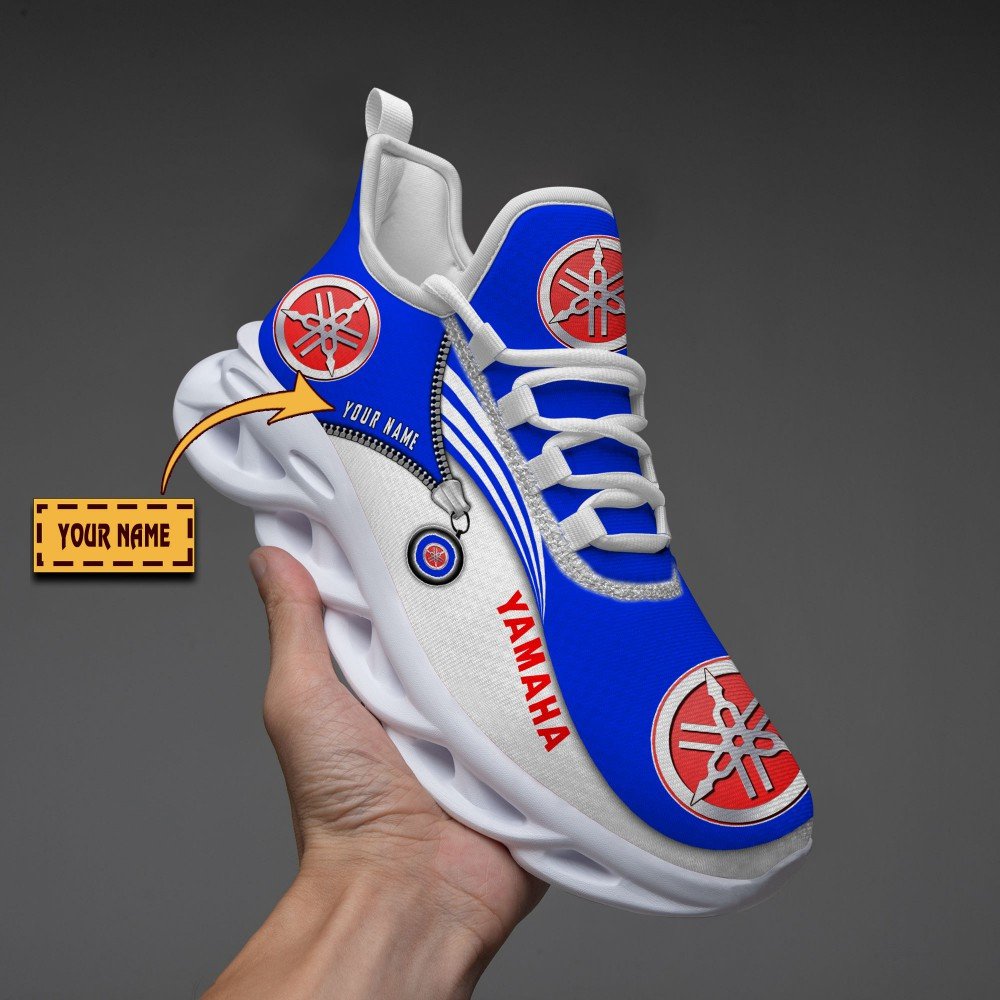 Yamaha Blue Clunky Sneakers V4