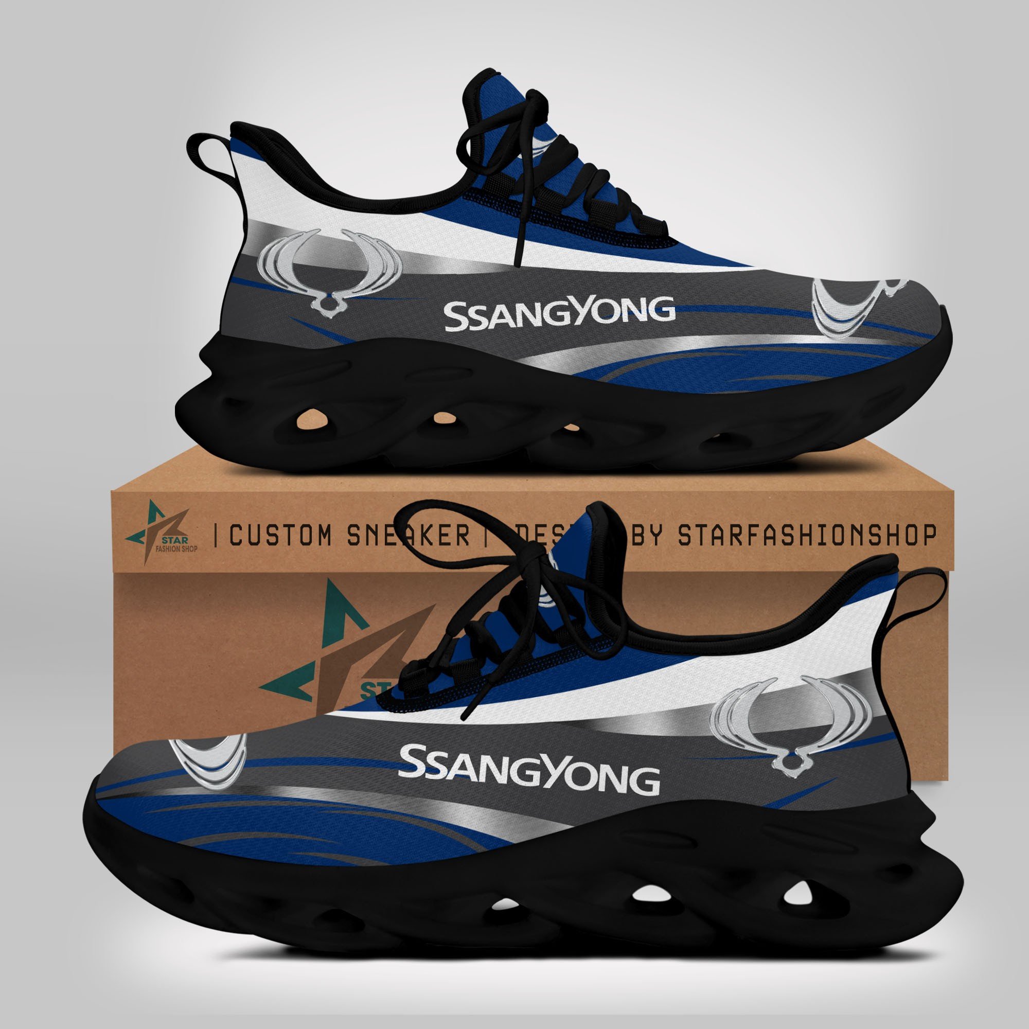 SsangYong Motor Clunky Sneakers