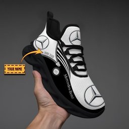Mercedes-Benz White Clunky Sneakers V2