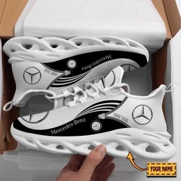 Mercedes-Benz White Clunky Sneakers V2