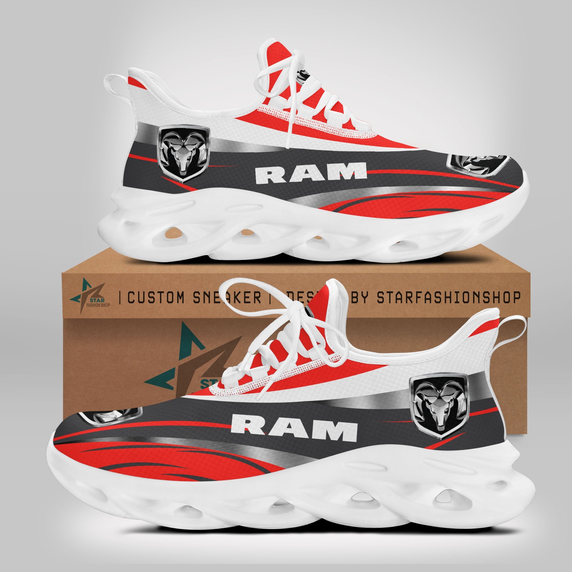 Ram Truck Clunky Sneakers V3