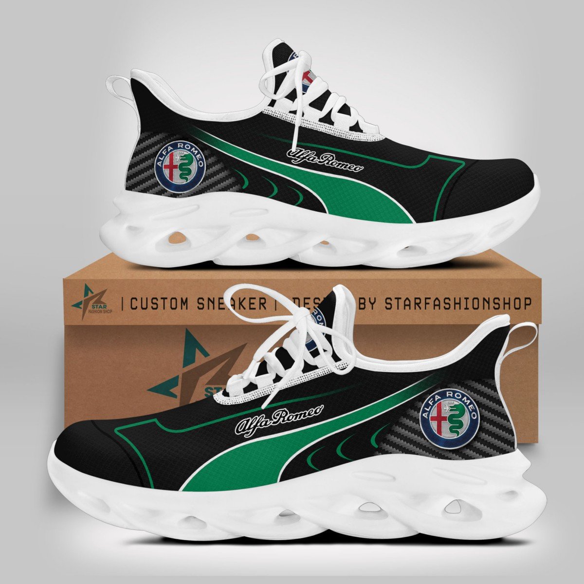 Alfa Romeo Clunky Sneakers V6