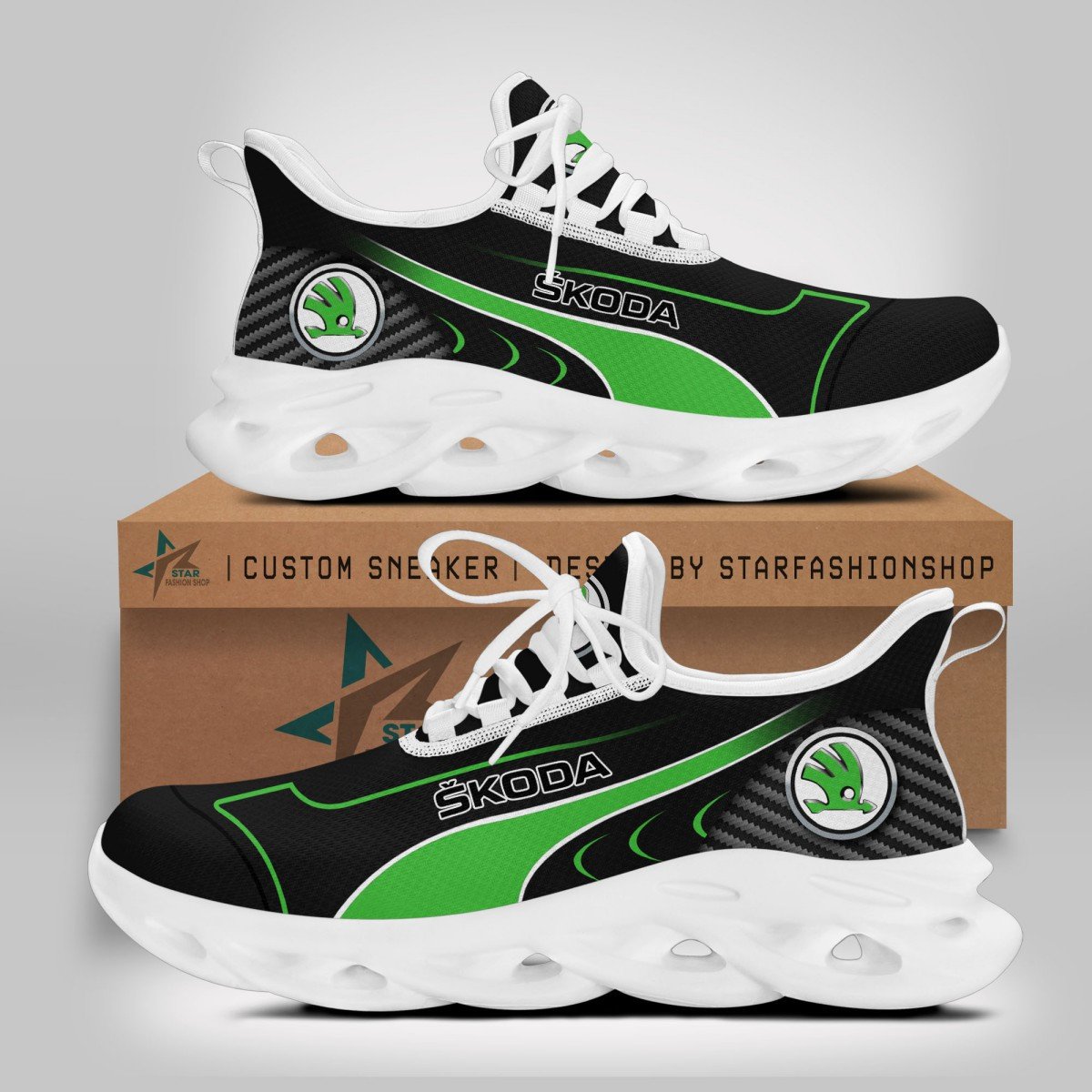 Skoda Auto Clunky Sneakers V4