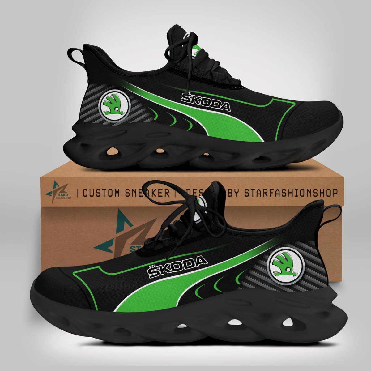Skoda Auto Clunky Sneakers V4