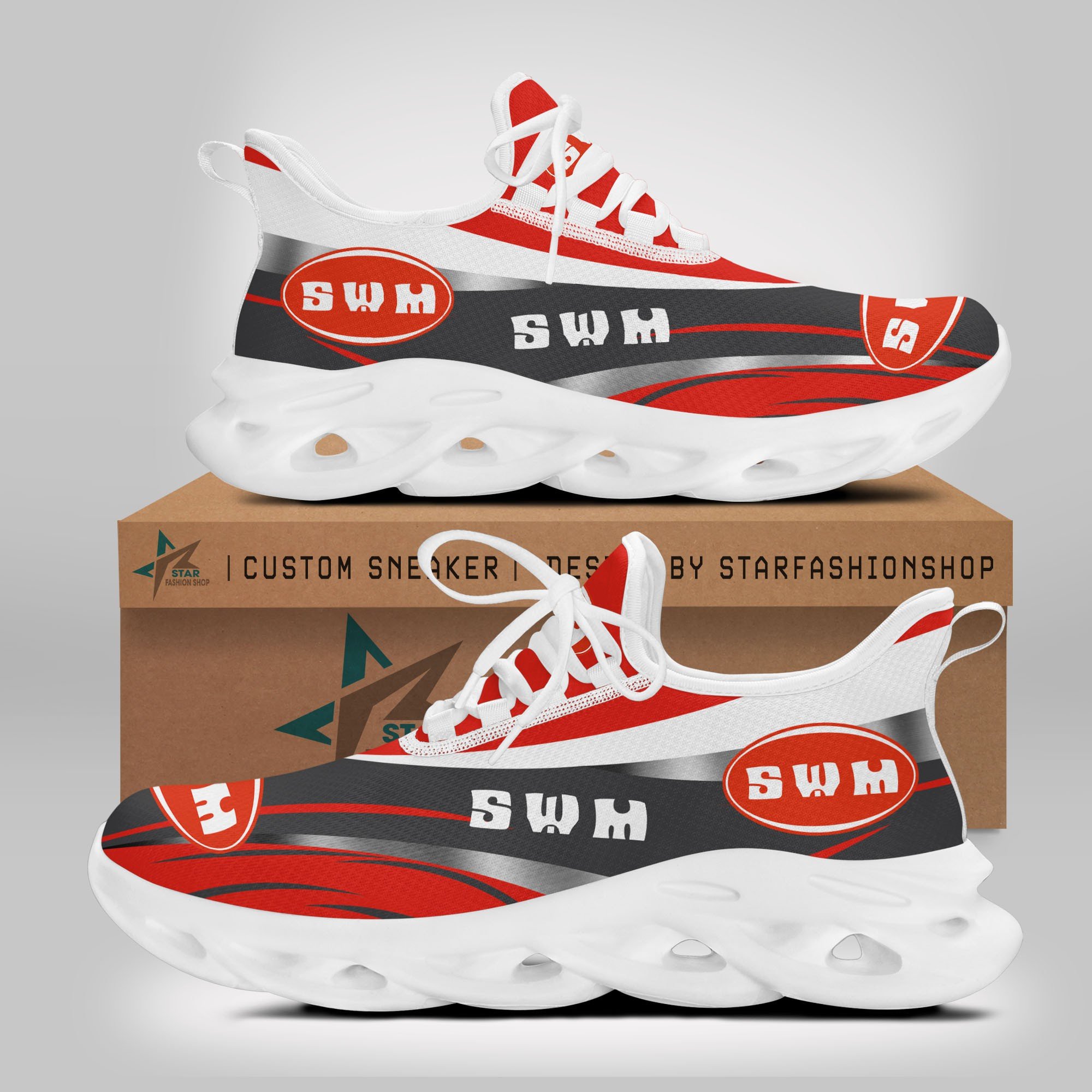 SWM Motorcycles Clunky Sneakers