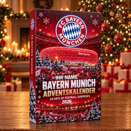 FC Bayern München Adventskalender - FCB Trikot Edition Advent Calendar