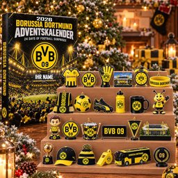 Borussia Dortmund Adventskalender - BVB Mini Figure Advent Calendar
