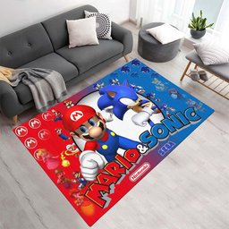 Mario und Sonic 2 Teppich - TOK