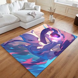 Mewtu Pokémon  - Mewtwo Pokemon 2 Teppich - TOK 2