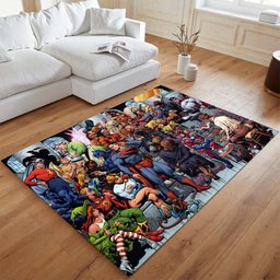Justice League Alle Charaktere 03 Teppich - TOK 2