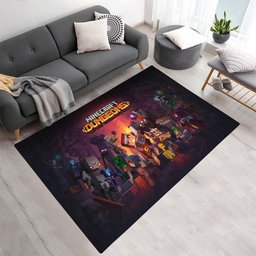 Minecraft Dungeons Alle Charaktere Teppich - TOK