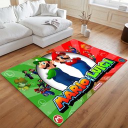 Mario und Luigi – Super Mario 1 Teppich - TOK 2