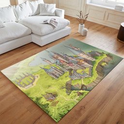 Schloss Hogwarts Harry Potter Teppich - TOK 2