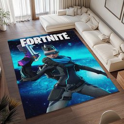 Gipfeljägerin Evie Fortnite Kapitel 3 Cyberpunk Teppich - TOK 2