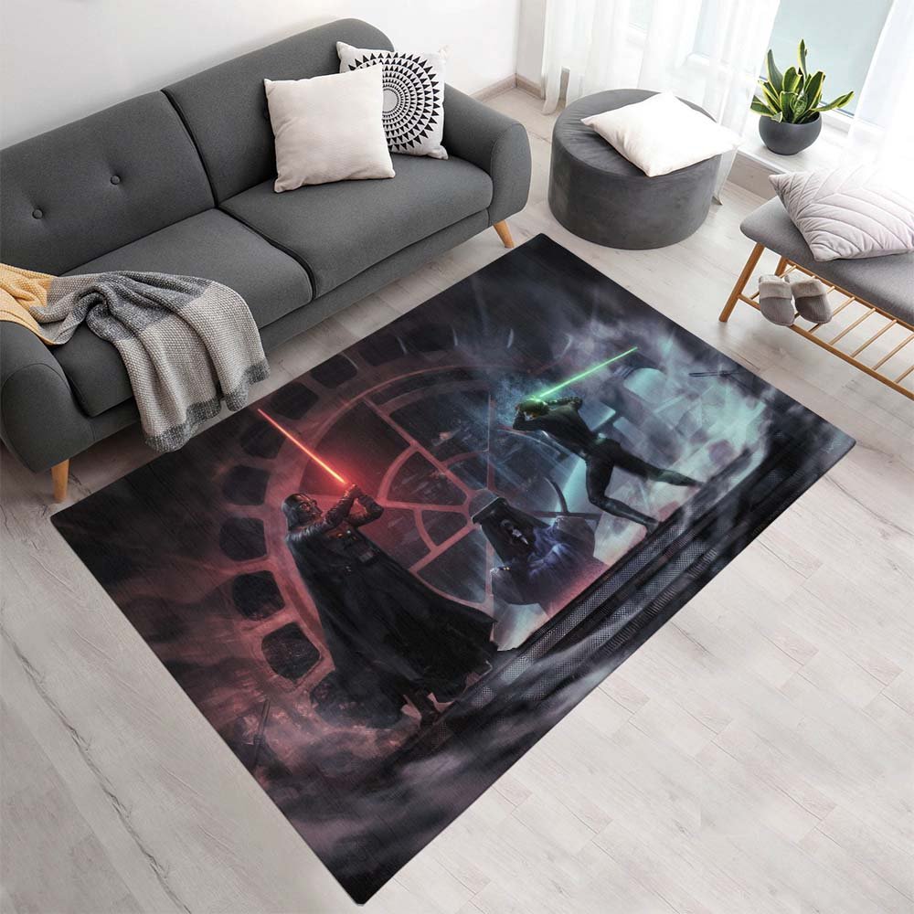 Darth Vader gegen Luke Skywalker Teppich - TOK