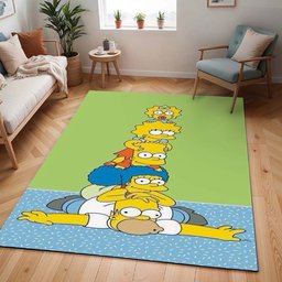 Die Simpsons – Alle Charaktere 13 Teppich - TOK