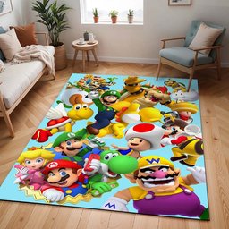 Super Mario – Charaktere 27 Teppich - TOK