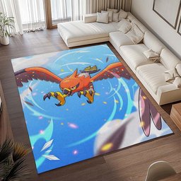 Fiaro Pokémon  - Talonflame Pokemon 3 Teppich - TOK 2