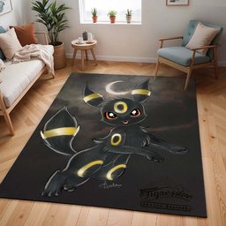 Nachtara Pokémon  - Umbreeon Pokemon 16 Teppich - TOK