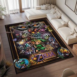 Die Legende von Zelda Majoras Maske Mond Schädelkind Teppich - TOK 2