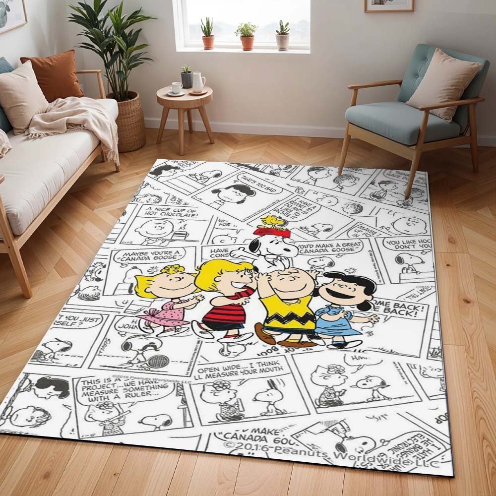 Die Peanuts – Charaktere 3 Teppich - TOK