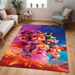 Super Mario – Charaktere 18 Teppich - TOK