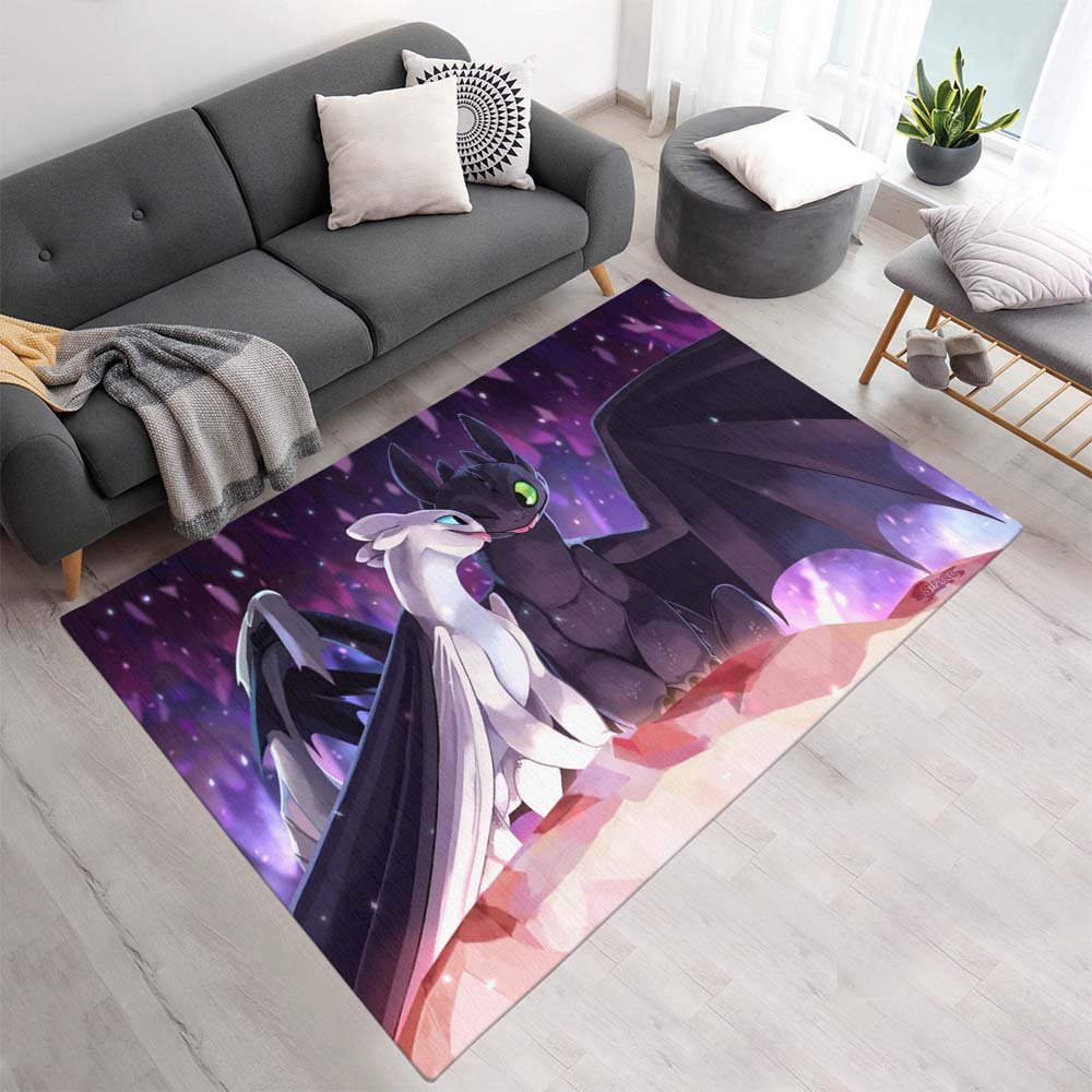 Drachen – Ohnezahn und Tagschatten 4 - Dragons Teppich - TOK